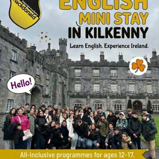 What an incredible day we had at our magnificent Kilkenny Castle! 🏰✨ The stunning architecture and lush gardens captivated us as we explored the grand halls and learned about the history of this magnificent place. Our group engaged in fun activities that improved our language skills while immersing ourselves in Irish culture. From lively conversations to guided tours filled with fascinating stories, every moment was a unique opportunity to practice our language in an inspiring setting. 🌍💬 #LanguageLearning #KilkennyCastle #CulturalExperience #ExploreTogether #LanguageAdventure #Irland #Academy #explore #Kilkenny