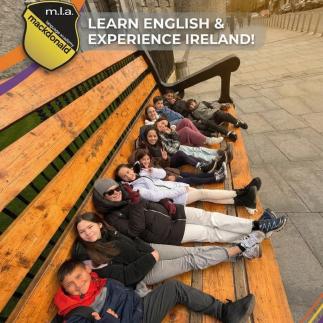 Taking a break and soaking up the St. Patrick’s Day vibes 🇮🇪☘️ Our students enjoying the festive decorations and the atmosphere around the city. Learning English, making friends, and living the Irish culture — unforgettable moments at mackdonald language academy ! #StPatricksDay #IrelandLife #StudyAbroad #StudentLife #LearnEnglish #DublinLife #InternationalStudents #IrishCulture #ExploreDublin #TravelAndLearn #LanguageSchool #GoodVibes #CityMoments #MakingMemories #StudyInIreland