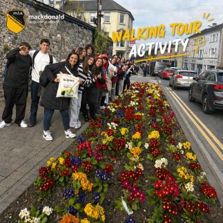 What a fantastic day we had exploring the charming streets of Kilkenny with our amazing students! 🌍✨ #KilkennyAdventures #LanguageLearning #CulturalExploration #StudentLife #ExploreTogether