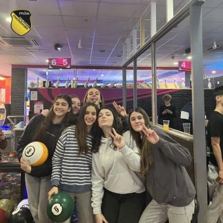 🎉✨ Ready to roll? Join us at mackdonald language academy for a fun bowling night after classes! 🎳🌟 Unwind with laughter, friendly competition, and FREE popcorn and drinks! 🍿🥤 It’s the perfect way to bond with classmates and practice your language skills in a relaxed atmosphere. #BowlingNight #LanguageLearningFun #mackdonaldlanguageacademy #PopcornAndBowling #FriendshipThroughLanguage