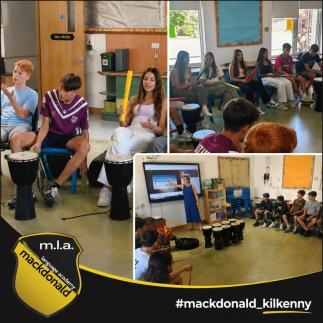 Music workshop . . . #kilkenny #ireland #exploremore #learnEnglish #musicworkshop