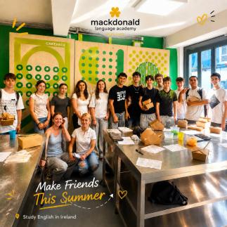 Making memories, one activity at a time! 🧁🇮🇪 Our mackdonald language academy summer camp students had an amazing time at Cakeface in Kilkenny, where they took part in a fun baking workshop. From decorating delicious treats to practicing their English together, it was the perfect mix of learning, creativity, and friendship. At Mackdonald Language Academy, every day brings a new adventure! 💛✨ #mackdonaldlanguageacademy #SummerCamp #StudyInIreland #Kilkenny #Cakeface #LearnEnglish #MakeFriends #SummerMemories