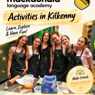 At our language school in Kilkenny, learning goes beyond the classroom! 🎉 We believe that the best way to immerse yourself in a new language is to blend cultural experiences with educational activities. One of our favorite events is our brief baking workshop, where students get to unleash their creativity while enhancing their language skills! 🍞🧁 During this fun and interactive workshop, students not only learn how to bake some delicious local treats but also practice their language in a relaxed and friendly atmosphere. Guided by our talented instructors, you'll find yourself picking up new vocabulary, practicing conversational skills, and making lifelong memories with fellow students. 🌍✨ Ready to mix language learning with fun? #Kilkenny #LanguageSchool #BakingWorkshop #CulturalExperience #LanguageLearning #CakefacePastry #InternationalStudents #ExploreMore