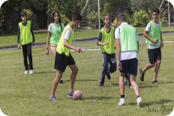 Students on campus in Waterford