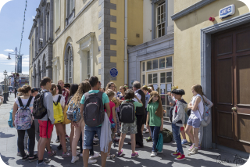 Students on outing in Waterford City