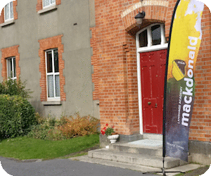 Entrance to Village Campus in Kilkenny, Ireland